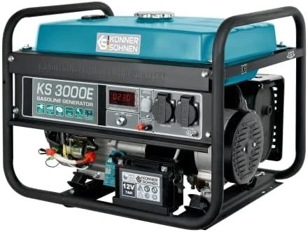 Konner & Sohnen Generatorius benzininis 3000W, KS 3000E