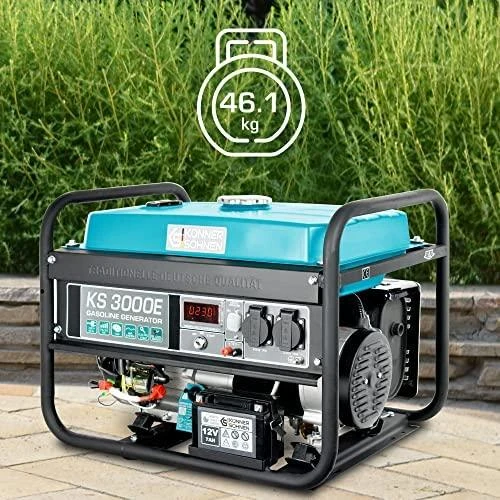 Konner & Sohnen Generatorius benzininis 3000W, KS 3000E