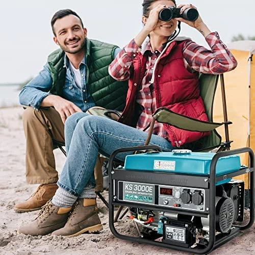 Konner & Sohnen Generatorius benzininis 3000W, KS 3000E