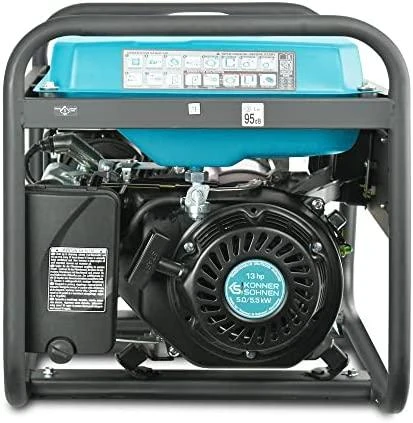 KÖNNER & SÖHNEN BENZINO GENERATORIUS 5.0kW 230V KS 7000E, ELEKTRINIS PALEIDIMAS
