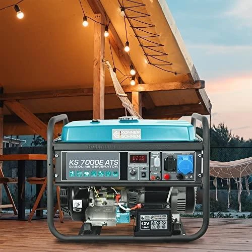Konner & Sohnen Generatorius benzininis 5500W, KS 7000E-ATS