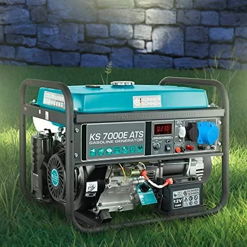 Konner & Sohnen Generatorius benzininis 5500W, KS 7000E-ATS