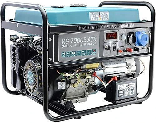 Konner & Sohnen Generatorius benzininis 5500W, KS 7000E-ATS