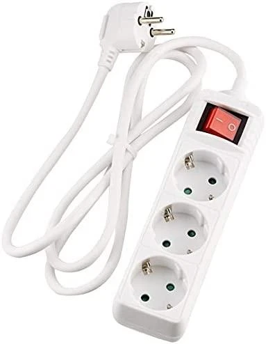 Kopp EFB EFB Steckdosenleiste 3x mit Schalter 1,4m,H05VV-F 3G1,