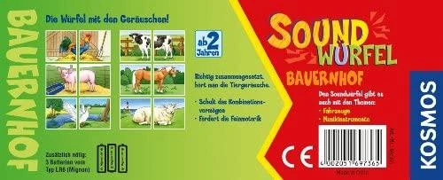„Piatnik Sound Dice Animals“ (389332)