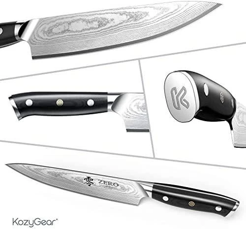 Kozygear KozyGear Premier 8'' 33cm Profi-Kochmesser Japan. Superstahl