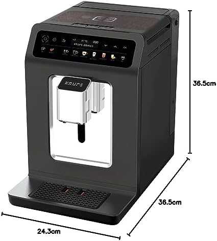 KRUPS automatinis kavos aparatas su malūnėliu, 1450 W, 2,3 l, EA895N10