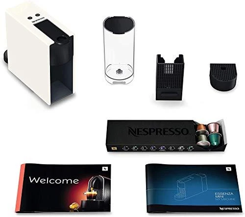 Kavos aparatas Nespresso Essenza mini baltas kavos ap.