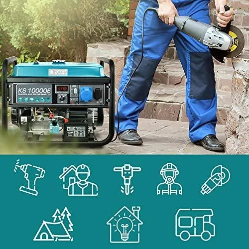 KÖNNER & SÖHNEN Benzininis Generatorius 7,5kW 230V KS 10000E