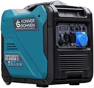 Benzininis inverterinis generatorius Könner & Söhnen KS 6000iE S, 5kW