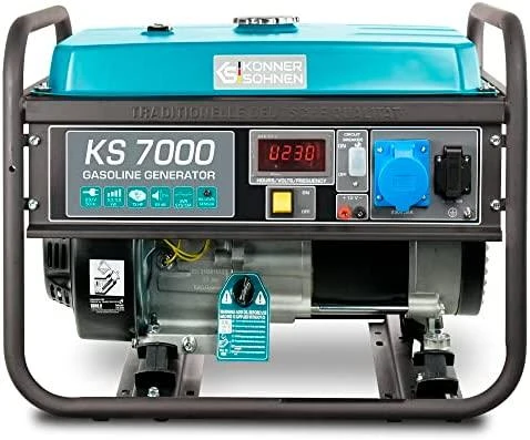 KÖNNER & SÖHNEN Benzininis generatorius 5,0 kW 230 V KS 7000