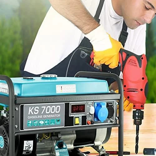 KÖNNER & SÖHNEN Benzininis generatorius 5,0 kW 230 V KS 7000