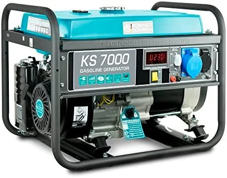 KÖNNER & SÖHNEN Benzininis generatorius 5,0 kW 230 V KS 7000