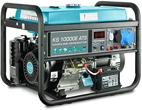Benzininis generatorius Könner & Söhnen KS 10000E ATS