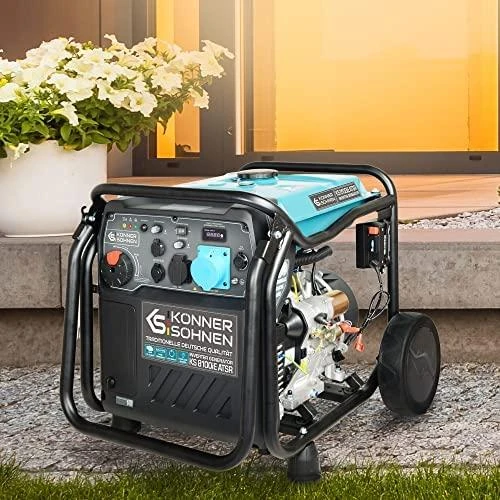KÖNNER & SÖHNEN benzininis inverterinis generatorius KS 8100iE ATSR 8.0kW