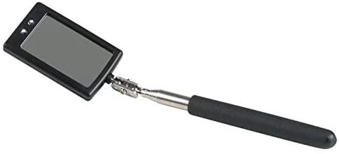 Veidrodėlis apžiūrai teleskopinis su apšvietimu 260-760mm,, KS Tools