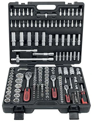 Įrankių rinkinys 1/4+3/8+1/2'' 179 vnt, KS Tools
