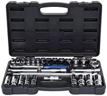 1/2" CHROME+ galinių raktų komplektas, coliniai dydžiai 30pcs, KS Tools