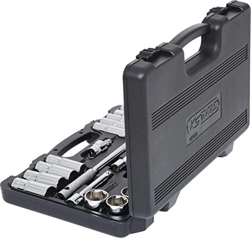 1/2" CHROME+ galinių raktų komplektas, coliniai dydžiai 30pcs, KS Tools