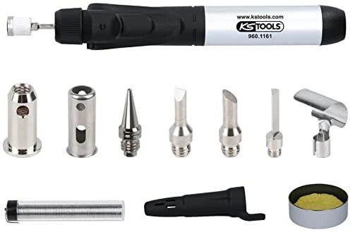 Mikro dujinio degiklio rinkinys 10-vnt., KS Tools