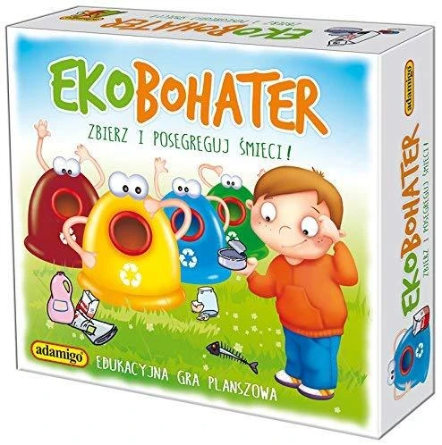 Dėlionė Adamigo Gra Ekobohater* - 6984