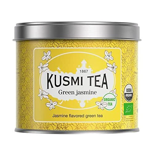 Kusmi Tea Green Jasmine metalinė dėžutė