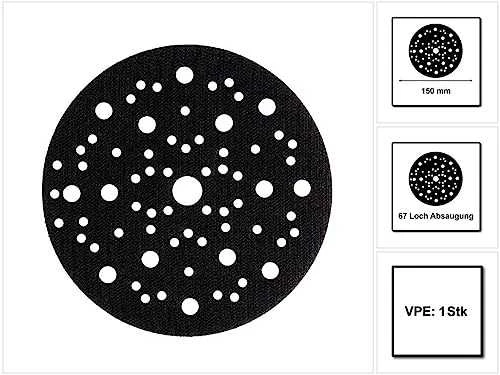 Tarpinis padas Mirka 8295610111; 150 mm; 5 vnt.