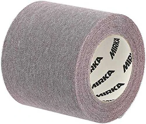 Šlifavimo tinklelio rulonas Mirka Abranet 545BY001123R; 115mmx10m; P120