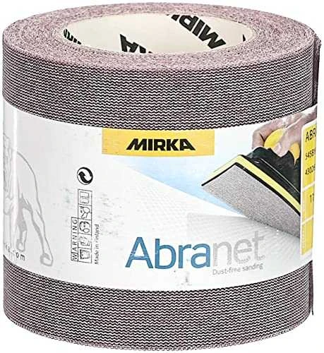 Šlifavimo tinklelio rulonas Mirka Abranet 545BY001123R; 115mmx10m; P120