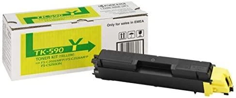 Dažomieji milteliai KYOCERA TK-590C, Mėlyna