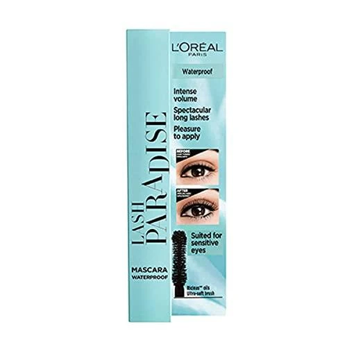 Vandeniui atsparus blakstienų tušas L'oreal Paradise Extatic 6ml Juodas
