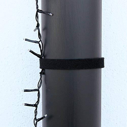 Label The Cable PAŽYMĖKITE THE CABLE PRO Roll Dual Velcro ritinėlis 25m - juodas