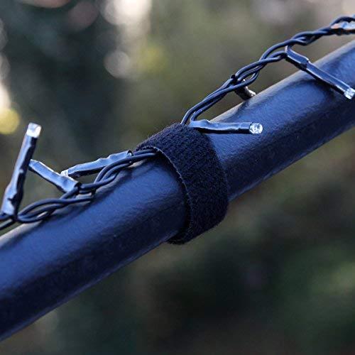 Label The Cable PAŽYMĖKITE THE CABLE PRO Roll Dual Velcro ritinėlis 25m - juodas