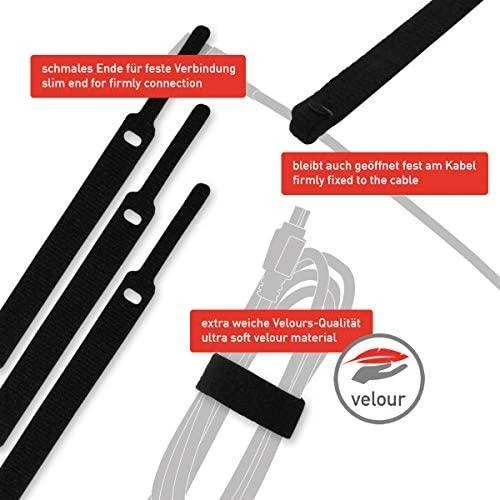 Organizer LABEL THE CABLE Sportinis žymeklis Różne kolory 10 vnt (LTC1130)