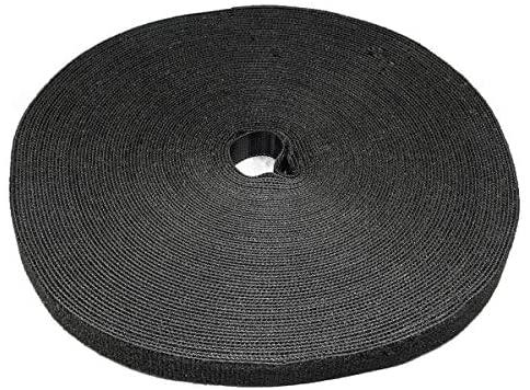 Label The Cable PAŽYMĖKITE THE CABLE PRO Roll Dual Velcro ritinėlis 25m - juodas