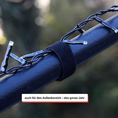 Label The Cable PAŽYMĖKITE THE CABLE PRO Roll Dual Velcro ritinėlis 25m - juodas