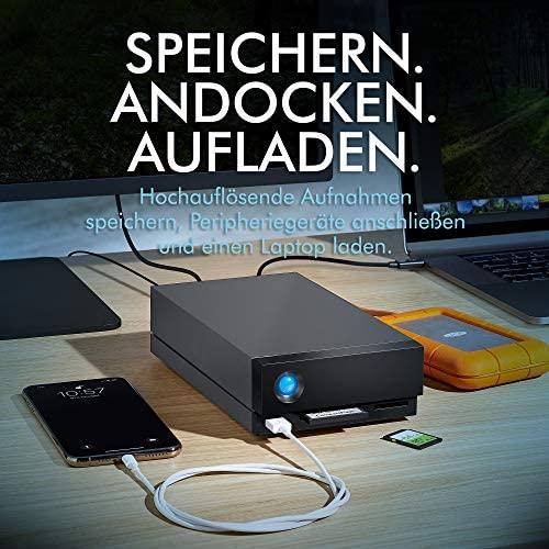 Kietasis diskas LaCie 1big Dock USB-C 16TB Thunderbolt 3 USB 3.0