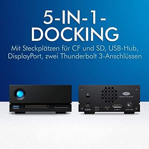 Kietasis diskas LaCie 1big Dock USB-C 16TB Thunderbolt 3 USB 3.0