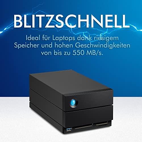 Kietasis diskas LaCie 2big Dock V2 USB-C 20TB Thunderbolt 3 USB 3.2