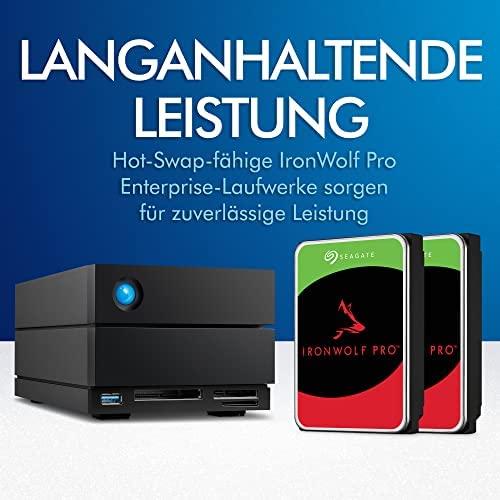 Kietasis diskas LaCie 2big Dock V2 USB-C 20TB Thunderbolt 3 USB 3.2