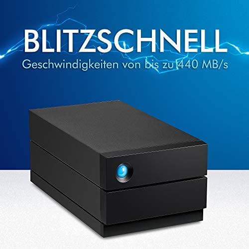 Kietasis diskas LaCie 2big RAID, 3,5'', 8TB, USB 3.1