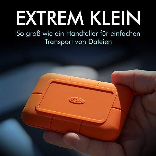 Kietasis diskas „LaCie“ tvirtas USB-C SSD 500 GB