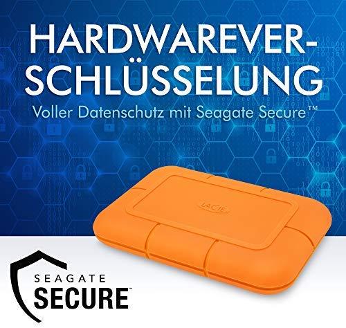 Kietasis diskas „LaCie“ tvirtas USB-C SSD 500 GB