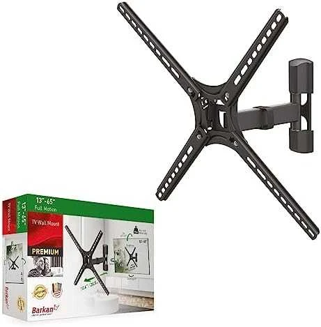 Laikiklis BARKAN BM331 13"-65" TV, 3 lankstų, sieninis, juodas