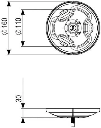 Laikiklis VOGEL'S PUC 1011 Laikiklio pagrindas