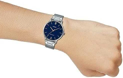 Laikrodis CASIO MTP-VT01D-2B MEN'S WATCH (zd165n) + BOX