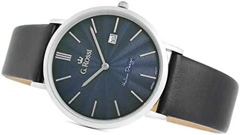 Laikrodis vyrams G. ROSSI - 10853A - SLIM (zg184b) + dėžutė