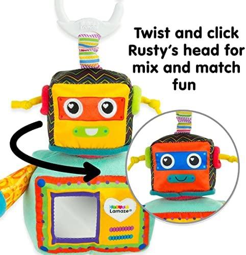Tomy Pakabinamas lavinamasis kūdikio žaislas „Robotas Rustis“