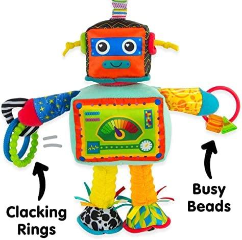 Tomy Pakabinamas lavinamasis kūdikio žaislas „Robotas Rustis“