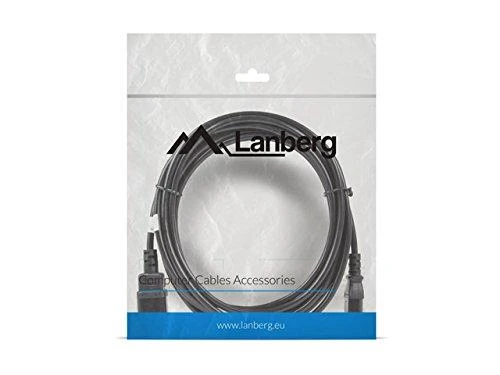 LANBERG CA-C13E-11CC-0050-BK ilgintuvas maitinimo kabelis C13-> C14 5m VDE
